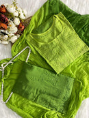 Rangrez Plus size Ombre 3pc Rayon Soft Set