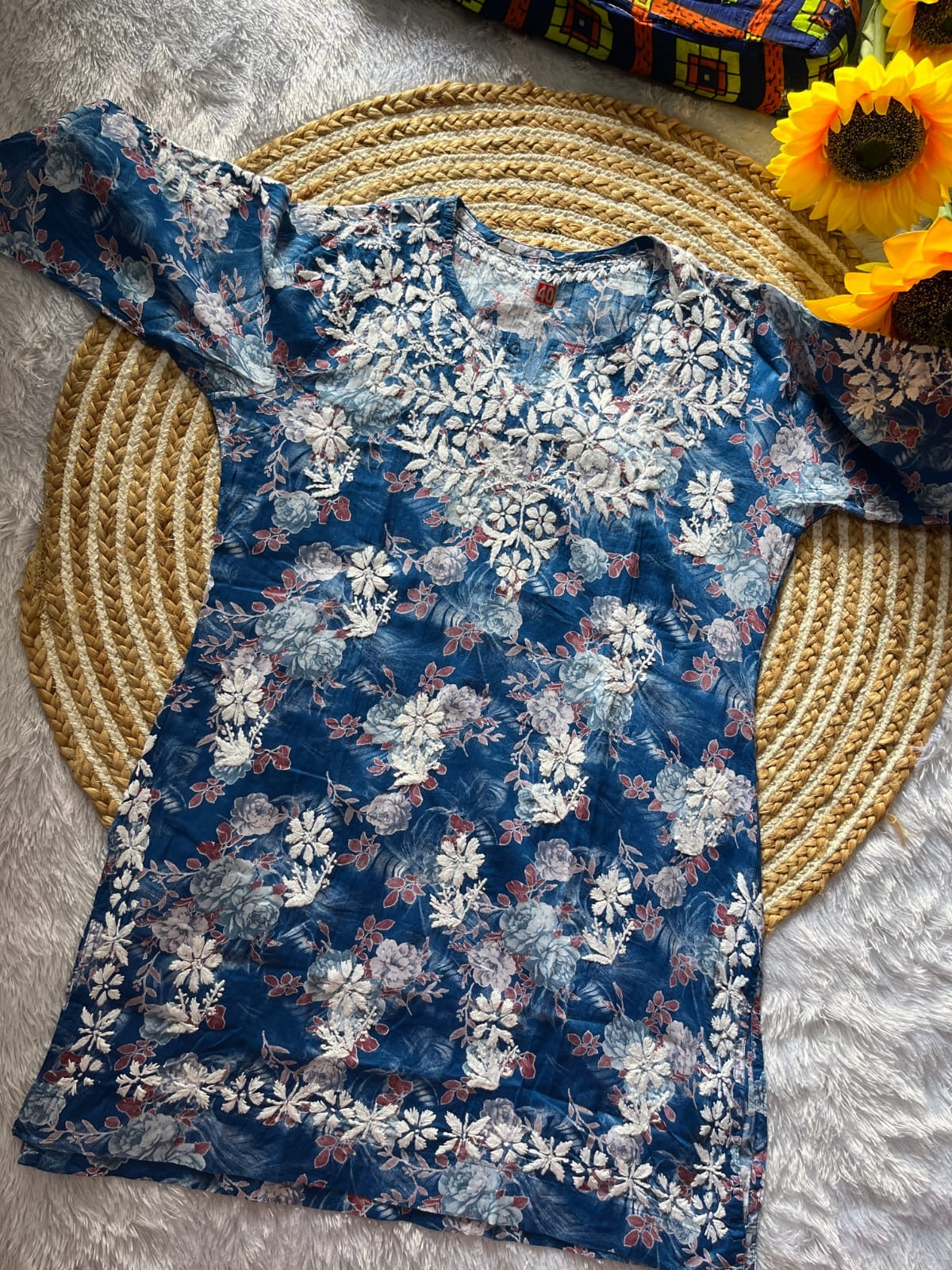 Mul Short Printed Designer