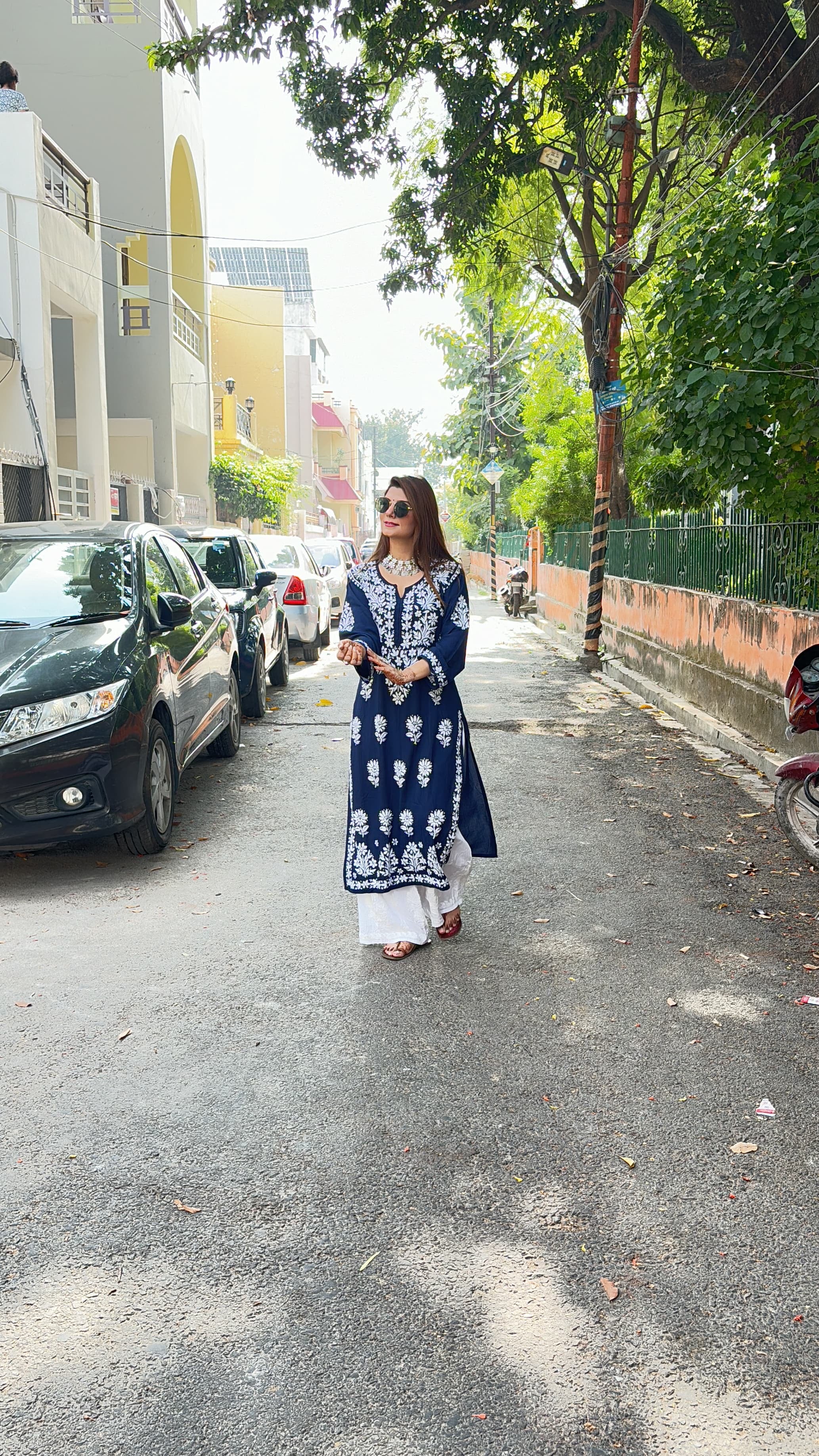 Heavy Modal Kurta with Flower buti