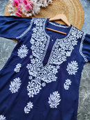 Soft Rayon Long Handwork Kurtis
