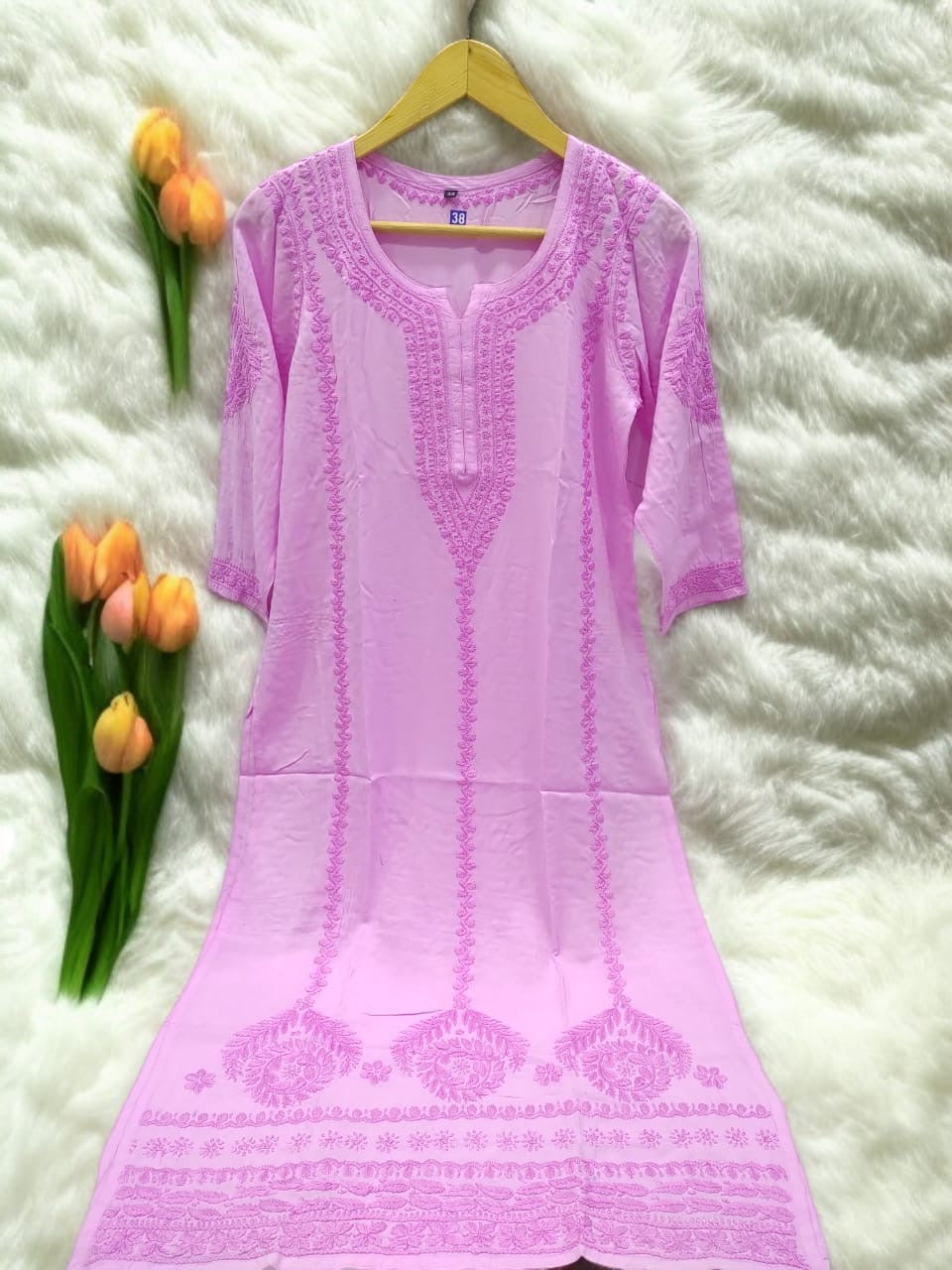 Soft Elegant Modal Dyeable Kurta