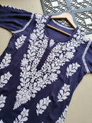 3D heavy Work Modal pure Cotton kurta