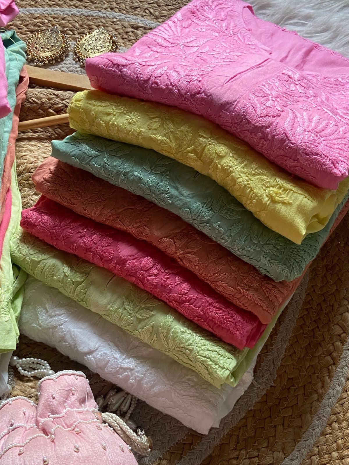 Soft pastel Shade dyed Rayon pocket pant