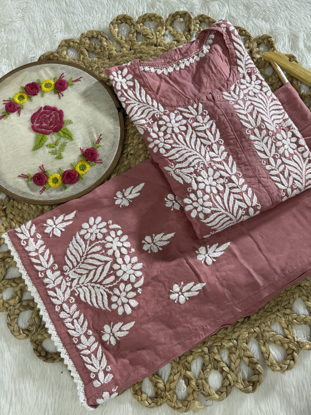 Qureshiya Less Crafted Modal Pure Cotton Set