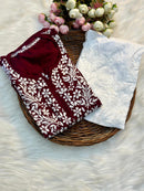 Heavy Modal Kurta with Flower buti