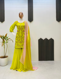 Designer Georgette suit