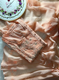 AaRi Work Angrakha with inner chikankari Edition - chikankariofficial