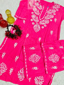 Affordable Chikankari Rayon combo - chikankariofficial