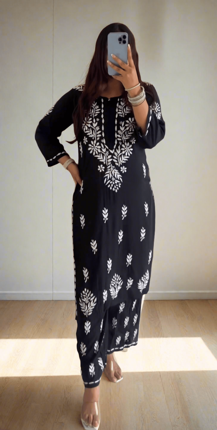 Affordable Chikankari Rayon combo