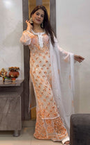 All New Spray printed Mirror 4pc Set Namrata special - chikankariofficial