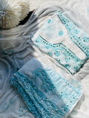 All New Spray printed Mirror 4pc Set Namrata special - chikankariofficial