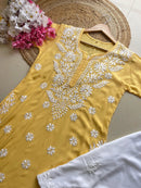 Anaya thread Modal chikan Kurta - chikankariofficial