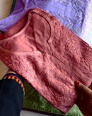 Anayat Rayon ombre Soft Chikankari kurti✨ - chikankariofficial