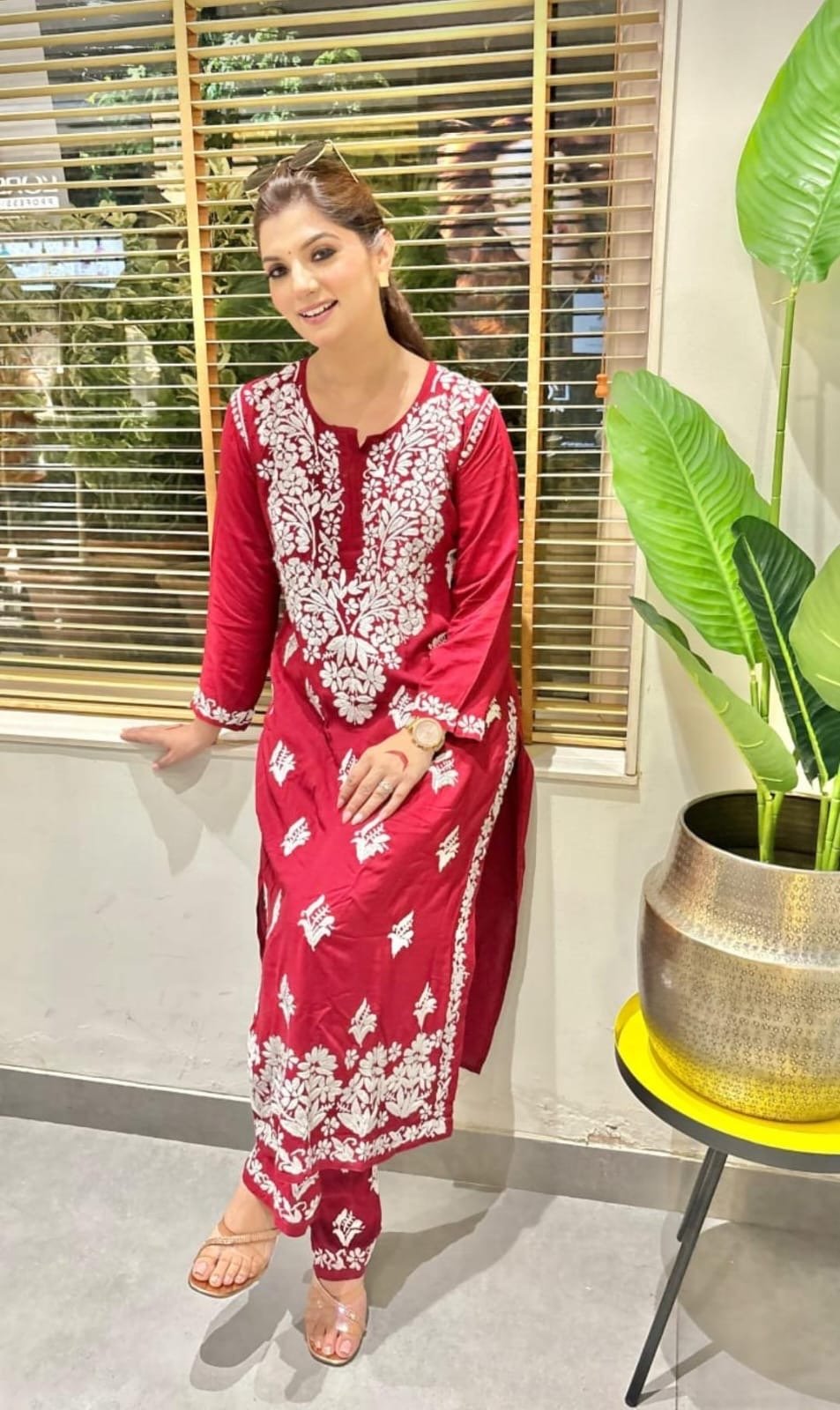 Beautiful Modal Kurti Pant Combo