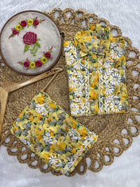 beautiful Mul Co - Ord A New Concept In Mul shirt with pant Set - chikankariofficial