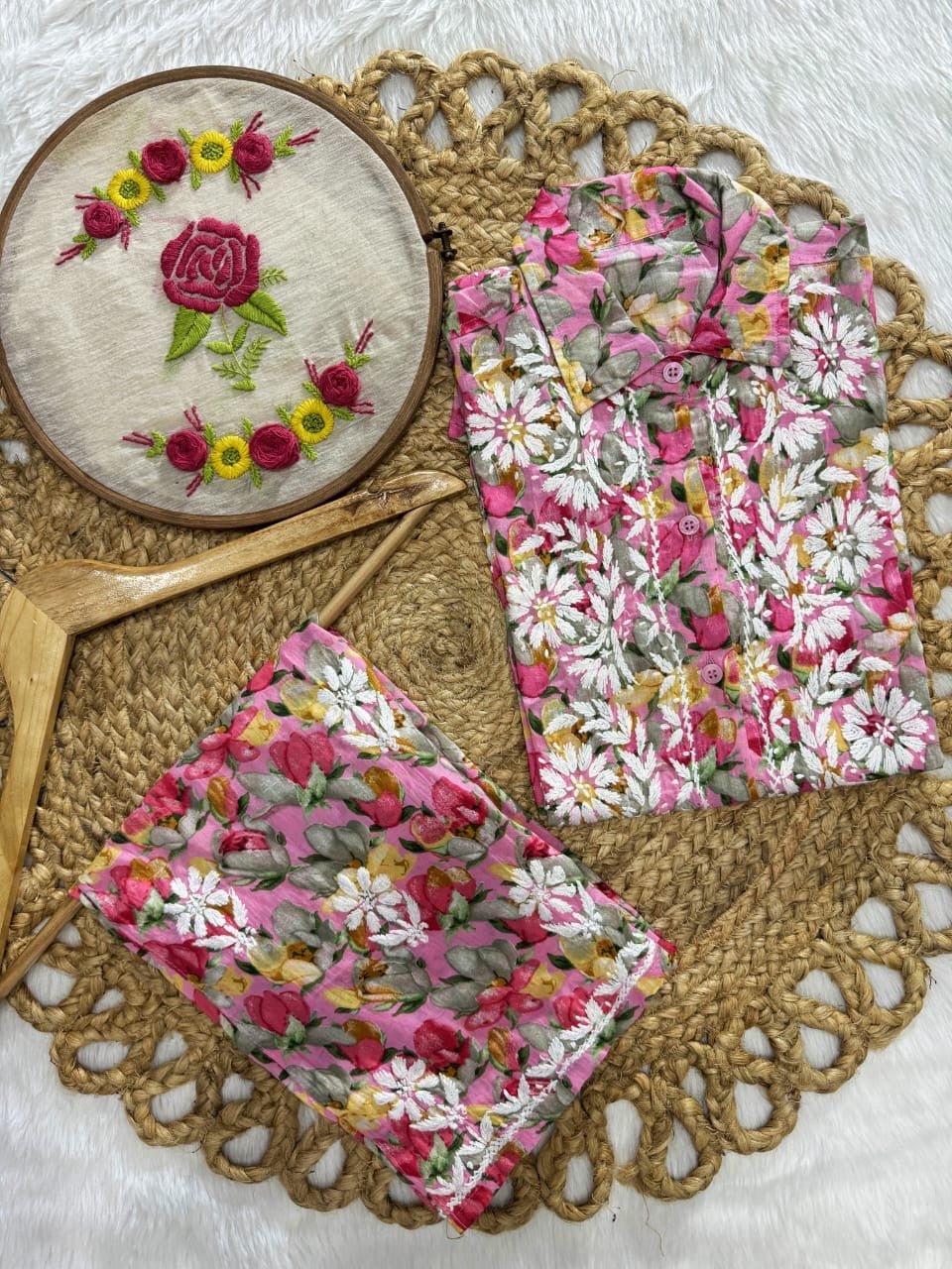 beautiful Mul Co-Ord A New Concept In Mul shirt with pant Set