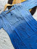 Beautiful Rayon Ombre Chikankari Speical 3pc set - chikankariofficial