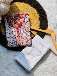 Beautiful Rayon Printed Kurta - chikankariofficial