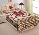 Bedsheets with 1 Free pillow Cover - chikankariofficial