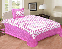 Bedsheets with 1 Free pillow Cover - chikankariofficial