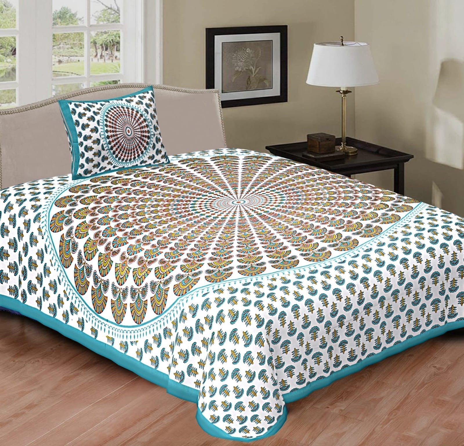 Bedsheets with  1 Free pillow Cover