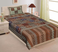 Bedsheets with 1 Free pillow Cover - chikankariofficial