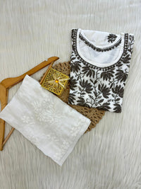 Breezy & Softy Short Top - chikankariofficial