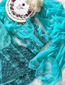 Buti Jaal Mirror Work 4pc Set ( Most Loved ) 8 Shades - chikankariofficial