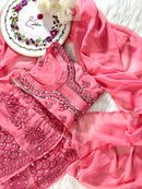 Buti Jaal Mirror Work 4pc Set ( Most Loved ) 8 Shades - chikankariofficial