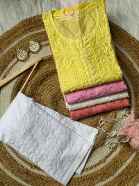 Butter Soft Chanderi Ombre edition Kurti - chikankariofficial