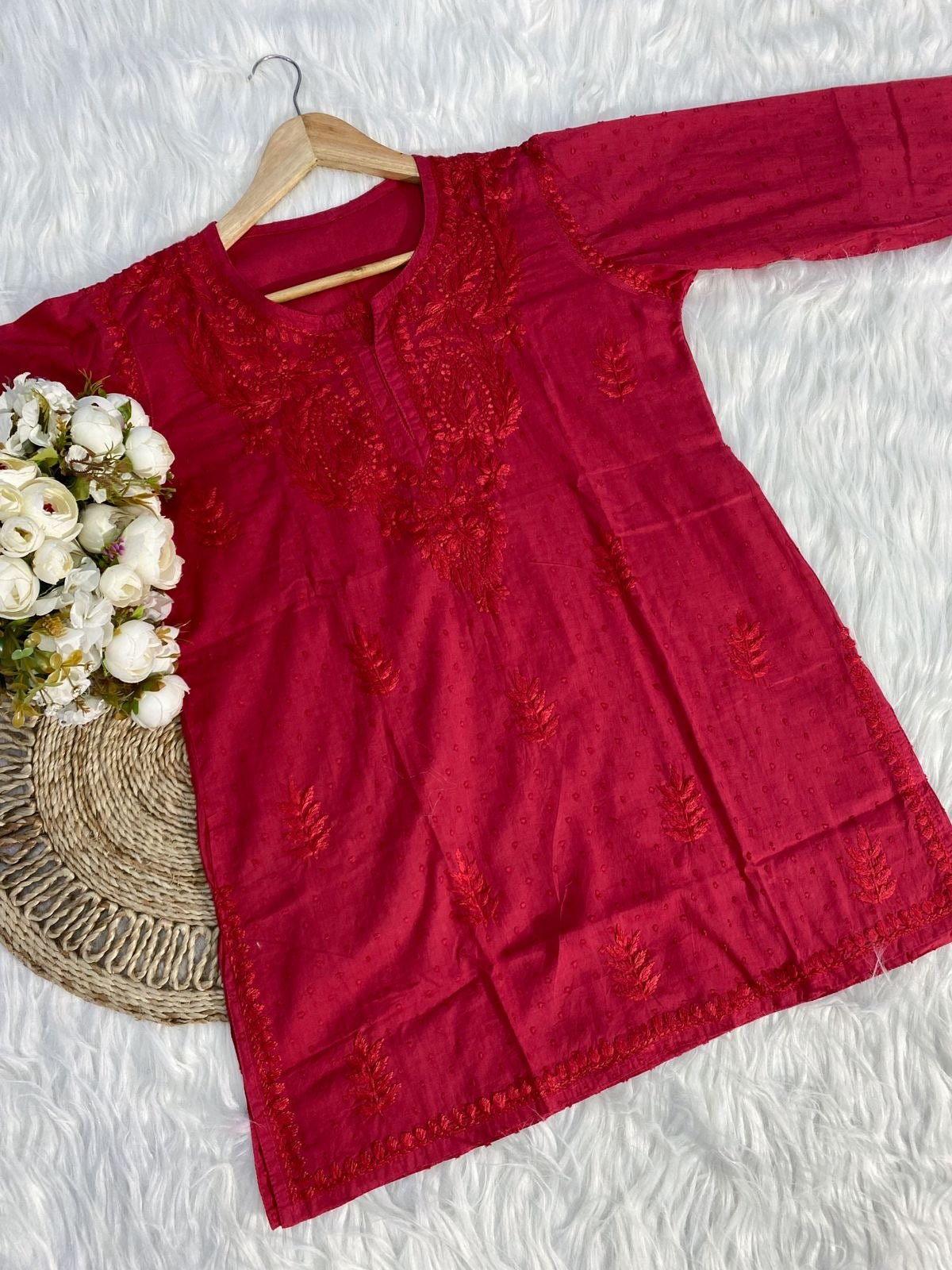 Butter Soft Dobby Cotton Short Tops