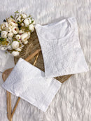 Butter Soft Dobby Cotton Short Tops - chikankariofficial