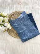 ButterSoft Chanderi HandCrafted Kurtis - chikankariofficial