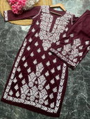 Celebs Favourite Modal chikankari combo - chikankariofficial