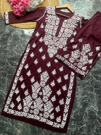 Celebs Favourite Modal chikankari combo - chikankariofficial