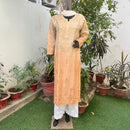 Chanderi Ombre Straight Kurta - chikankariofficial