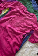 CHIKANKARI OFFICIAL 34 / pink Summer Special premium soft rayon in beautifull colours  (best selling kurti)