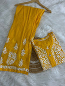 Chikankari Official 38 / yellow Soft & Comfort Modal Co ord Set Roshni Special