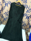 Chikankari Official Heavy Silk Rayon Plazzo combo in Pretty shades