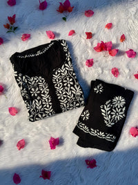 Chikankari Official Soft & Comfy Rayon Co ord