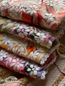 Chikankari Official Soft Digital Print Rayon Side Dori Angrakha