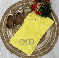 chikankariofficial Chikankari Dobby cotton Plazzo set