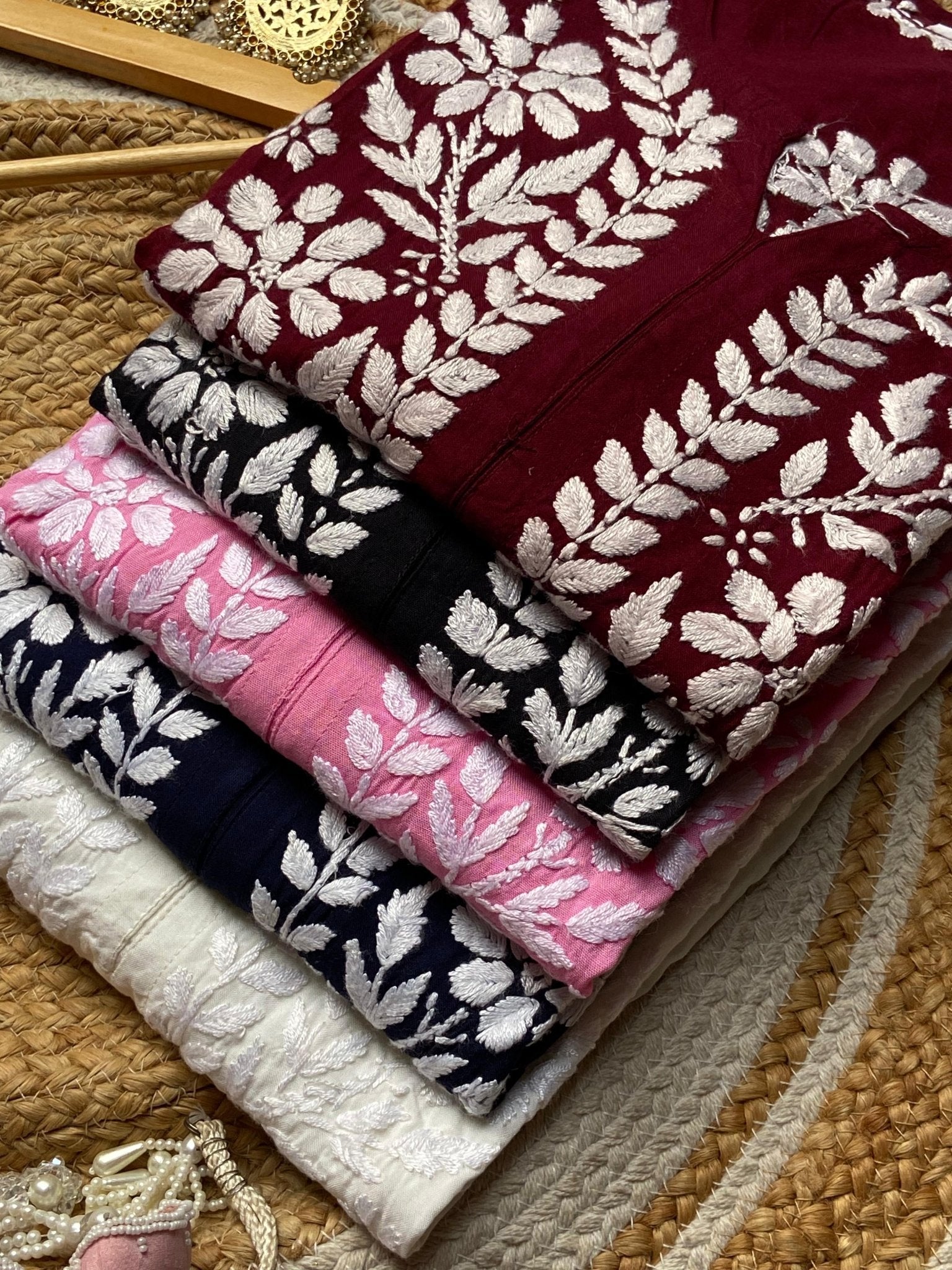 chikankariofficial Chikankari rayon kurti