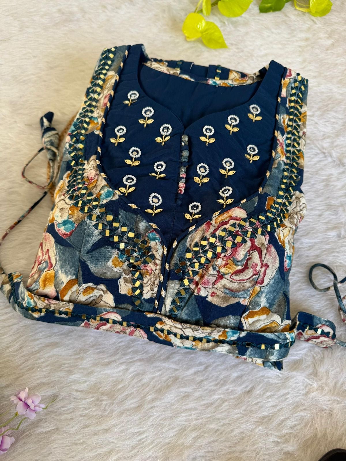 chikankariofficial Party Wear Exquisite Hand Embroidered And Handwork Gown Only