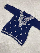 Comfortable Rayon Short Tops - chikankariofficial