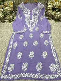 Crafted Buta Pure chikankari Modal hand work - chikankariofficial