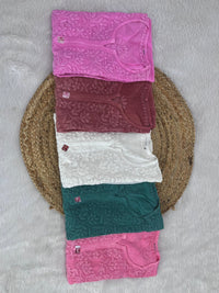 Crape 3D work Article - chikankariofficial