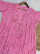 Crape 3D work Article - chikankariofficial