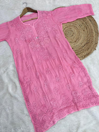 Crape 3D work Article - chikankariofficial