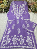 Daman Heavy Work Big Buta Modal set - chikankariofficial